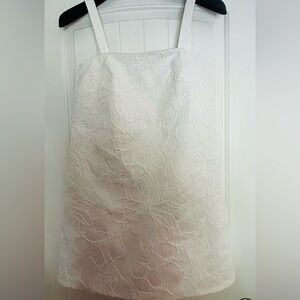 Very pretty J Crew embossed floral dress.